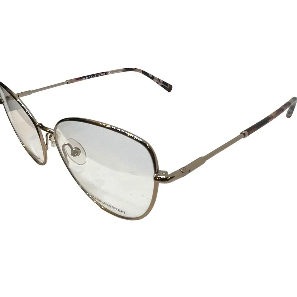 Rebecca Minkoff LILLY 5 Silver Havannah Women’s Eyeglasses - Full Rim 54-17-140